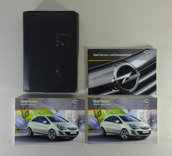 Bordmappe + Betriebsanleitung / Handbuch Opel Corsa D Stand 01/2011