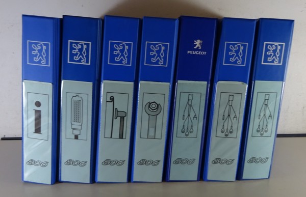Werkstatthandbuch / Reparaturleitfaden / Konvolut Peugeot 806 Stand 1994 - 2001