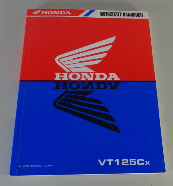 Werkstatthandbuch Honda VT 125 C Shadow Typ JC29 Stand 01/1999