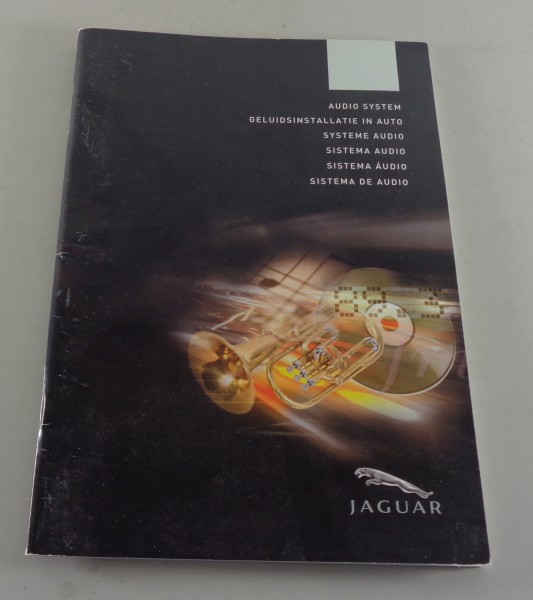 instruções de operação sistema Áudio Jaguar X356 / S-Type / XK8 / XKR - 2004