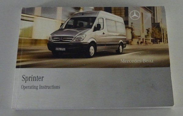 Owner's Manual / Handbook Mercedes-Benz Sprinter Type 906 from 08/2008