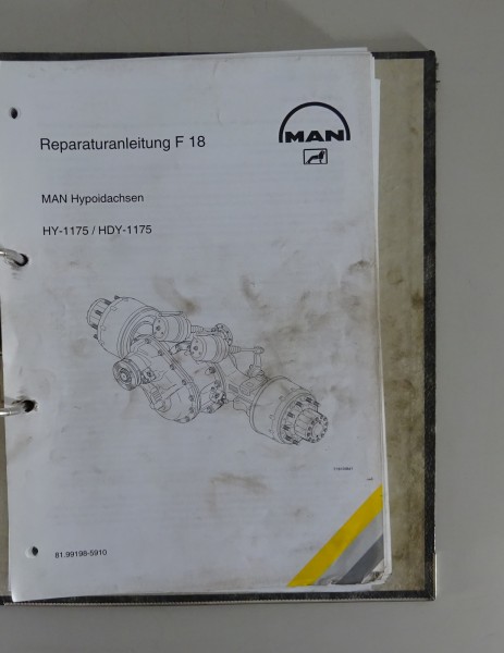 Werkstatthandbuch MAN Hypoidachsen HY-1175 / HDY-1175 Stand 07/2002