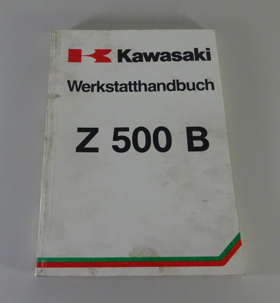 Werkstatthandbuch / Reparaturhandbuch Kawasaki Z 500 B Stand 06/1979
