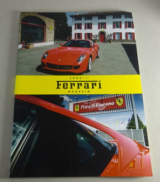 Prospekt / Zeitschrift Ferrari Magazin Nr. 1/2006