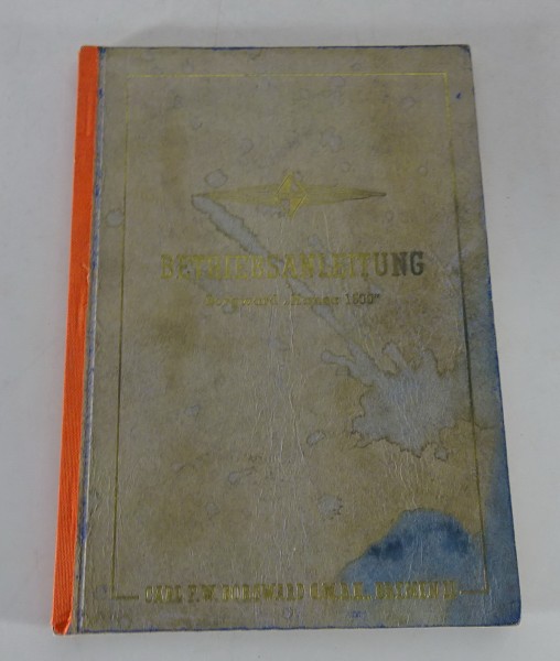 Betriebsanleitung / handbuch Borgward Hansa 1500 Stand 08/1950