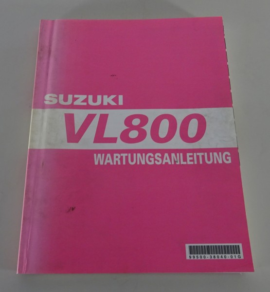 Werkstatthandbuch Suzuki VL 800 K1 von 01/2001