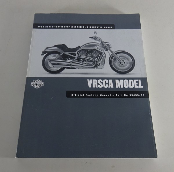 Diagnostic Manual Harley Davidson V-Rod VRSCA Model 2002 from 10/2001