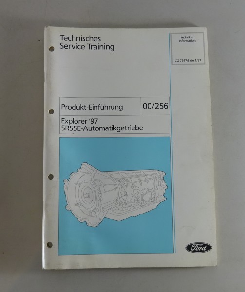 Service Training 00/256 Produkt Einführung Ford Explorer Automatik Getriebe