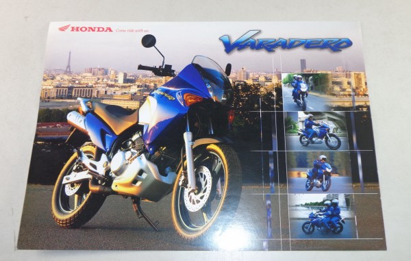 Prospektblatt Prospekt Honda Varadero 125 von 09/2000