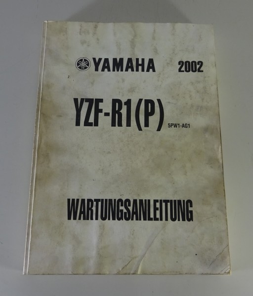 Werkstatthandbuch / Workshop Manual Yamaha YZF-R 1 (P) von 2002