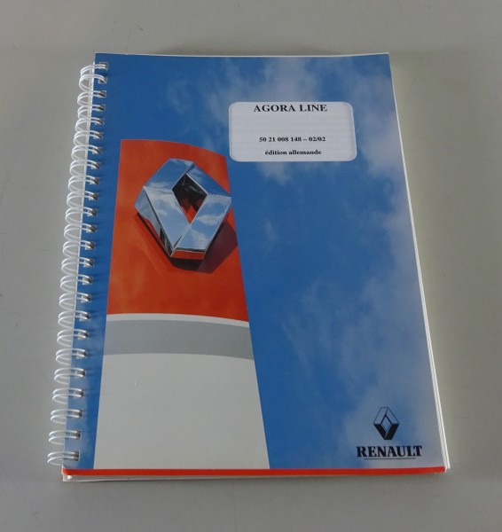 Betriebsanleitung / Handbuch Renault LKW Agora Line Stand 2002
