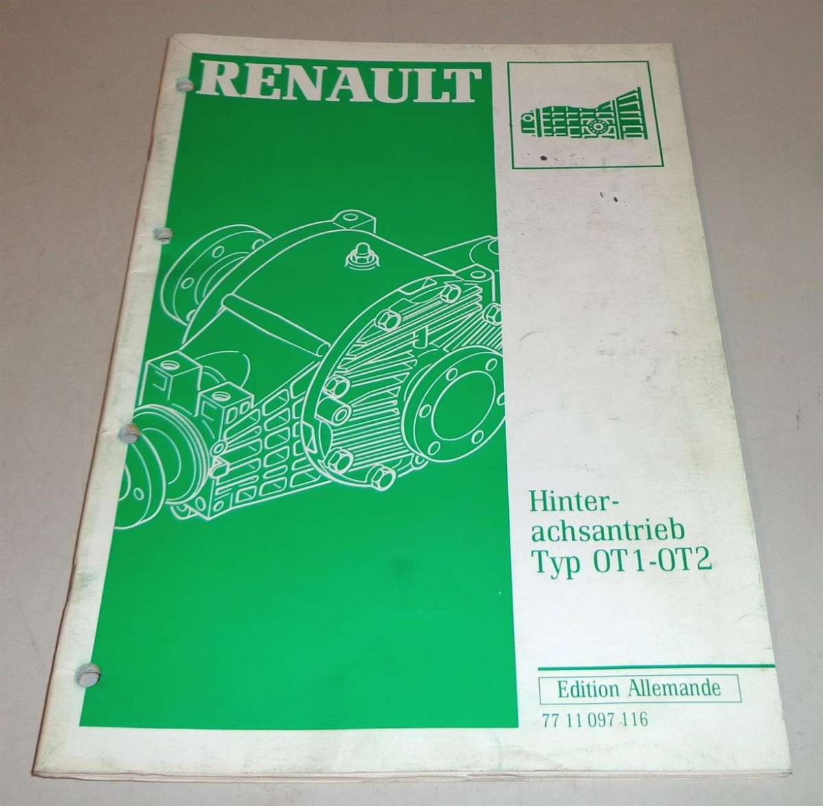 Oldtimer Renault Werkstatthandbuch M.R.63 Automatik Getriebe (Gebraucht) In CH - DULLIKEN Für