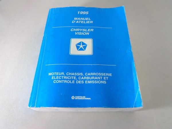 Manuel d'atelier / guide de réparation Chrysler Vision Année modèle 1995