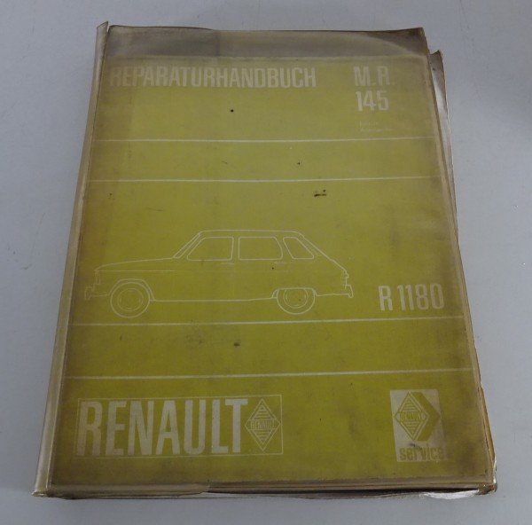 Werkstatthandbuch Renault 6 R6 R1180 Stand 09/1968