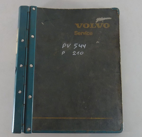 Werkstatthandbuch Volvo PV 544 / P 210 auf schwedisch von 1967