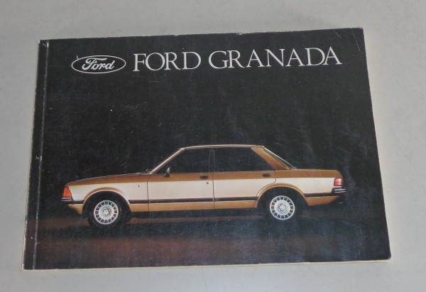 Betriebsanleitung / Handbuch Ford Granada Mk. II von 11/1977