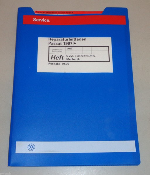 Werkstatthandbuch VW Passat B5 5 Zyl. Einspritzmotor / Mechanik AGZ ab 1997