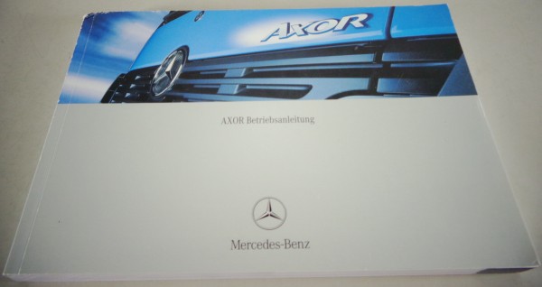 Betriebsanleitung / Handbuch Mercedes Benz Axor Typ 944 Stand 10/2003