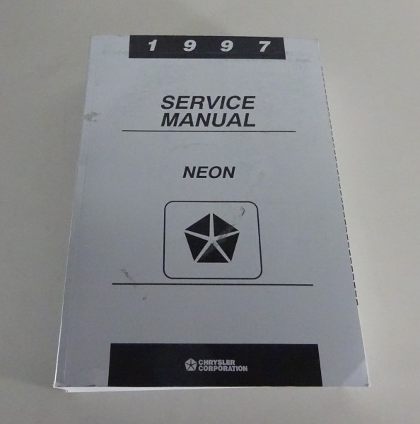 Workshop Manual / Service Manual Dodge / Plymouth Neon / Neon Sport from 1997