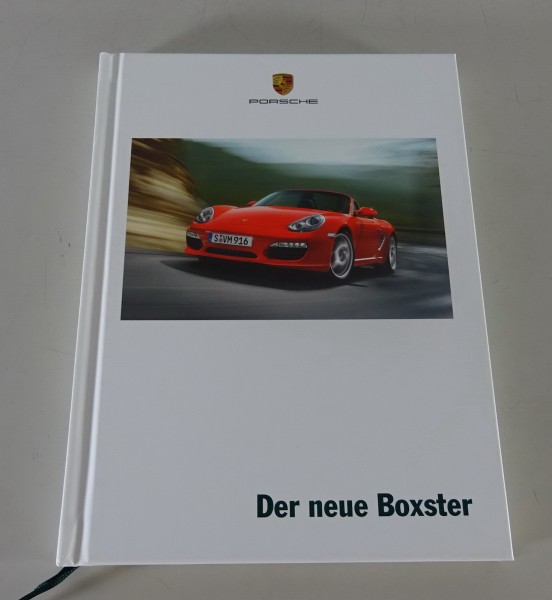 Prospekt / Broschüre Porsche Boxster / Boxster S Typ 987 Stand 08/2008