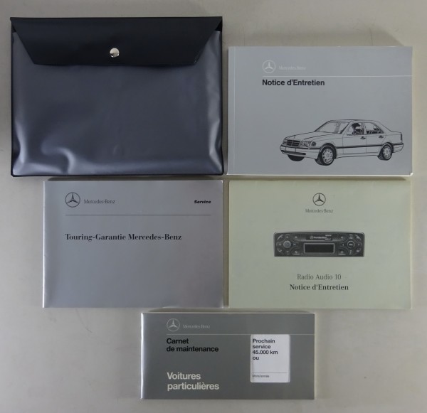 Dossier de Bord + Notice d´ entretien Mercedes-Benz Classe C W202 de 03/1993
