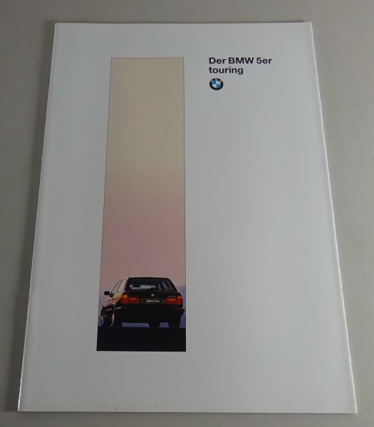 Prospekt BMW 5er E34 Touring 518i | 520i | 525i | 530i | 540i | 525tds von 1996