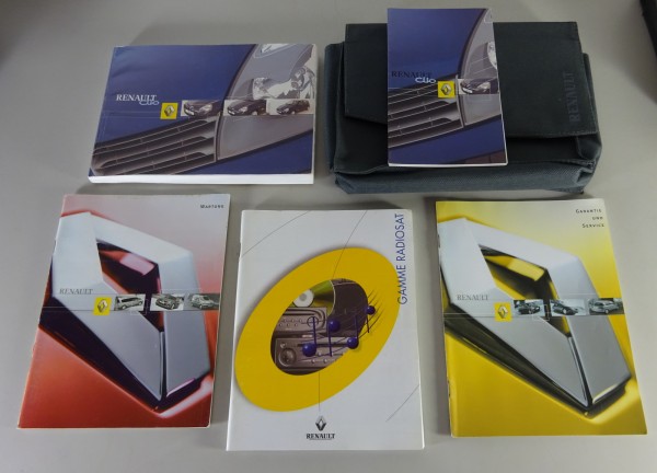 Bordmappe + Betriebsanleitung / Handbuch Renault Clio III Stand 07/2004