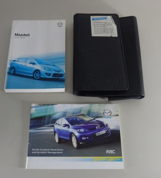 Handbook / Owner's Manual + Wallet Mazda 5 Type CR from 12/2007