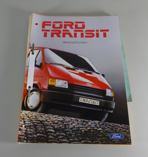 Prüfanleitung / Werkstatthandbuch Ford Transit '86 Stand 1989