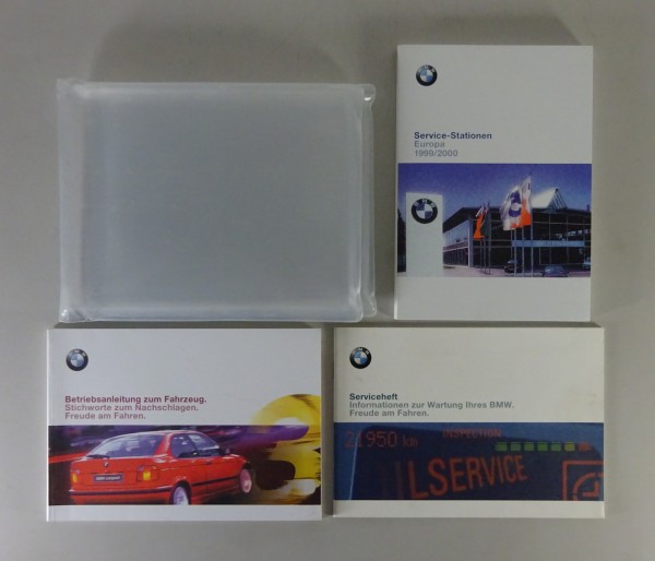 Bordmappe + Betriebsanleitung BMW 3er E36 Compact 316i/318ti/323ti/318tds '1999