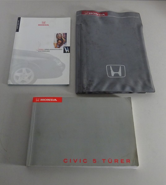 Bordmappe mit Betriebsanleitung Honda Civic 5 - Türer Stand 1994