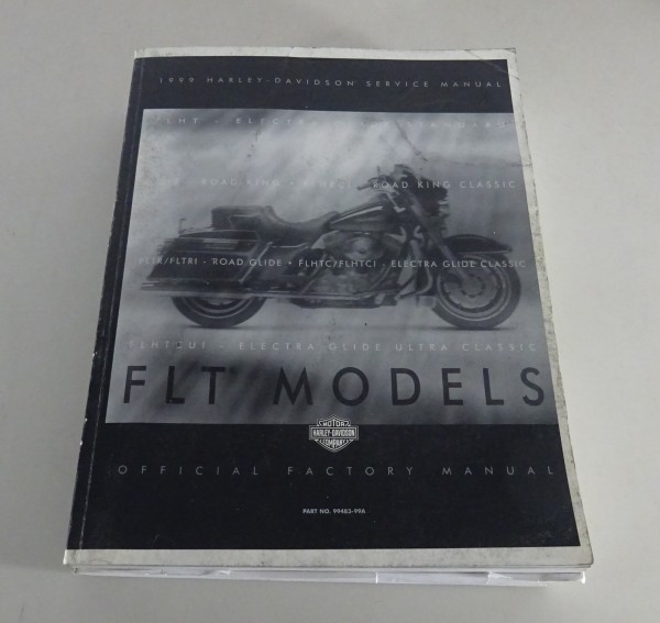 Workshop manual Harley Davidson FLT Models 1999 from 03/1999