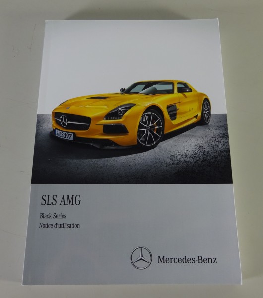 Manuel d'utilisation Mercedes-Benz SLS AMG Black Seires Typ C197 de 10/2012