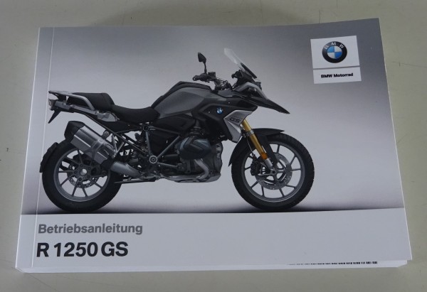Betriebsanleitung / Handbuch BMW R 1250 GS Stand 01/2019