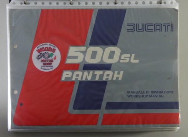 Werksatthandbuch / Manuale Di Riparazione | 500 SL Pantah | ENG / ITA | 10/1979