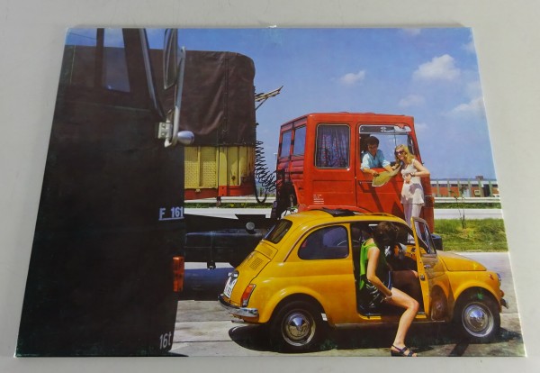 Showroom-Bild / Schauraumbild Fiat 500 - original