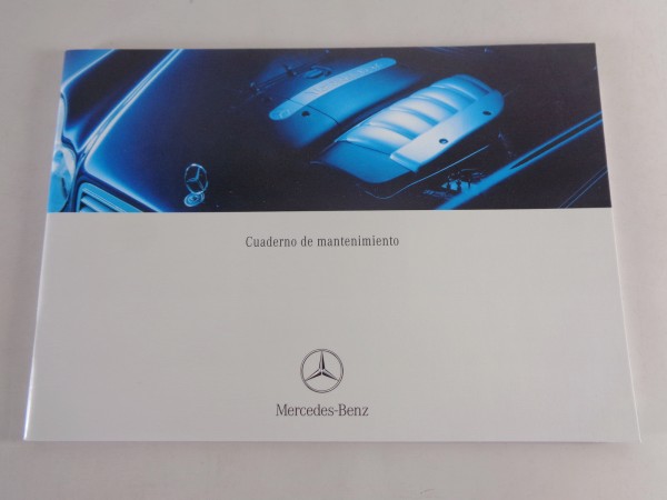 Scheckheft Mercedes Benz A-Klasse W169 auf Spanisch von 06/2004