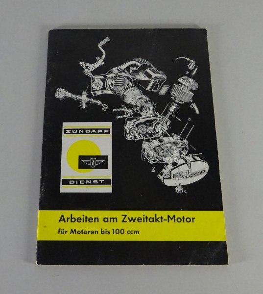 Werkstatthandbuch Zündapp Super Combinette KS 100 R50 etc. -2-Takt Motor 11/1965