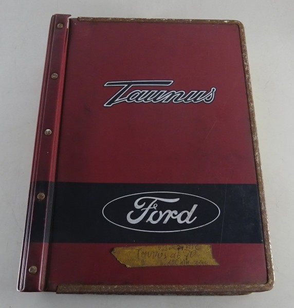 Teilekatalog Ford Taunus TC 70 Knudsen incl. Coupe Modelljahr 1970 - 1973