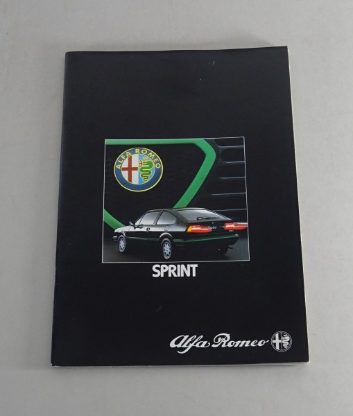 Prospekt / Broschüre Alfa Romeo Alfasud Sprint 1,3 / 1,5 Stand 04/1983