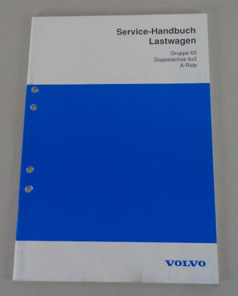 Werkstatthandbuch Volvo LKW Doppelachse 6x2 A-Ride von 1992