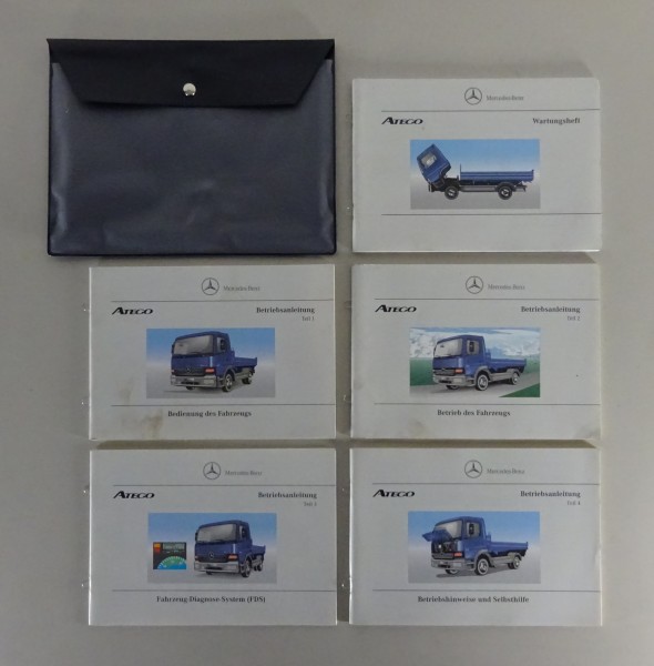Bordmappe + Betriebsanleitung / Handbuch Mercedes-Benz LKW Atego Stand 11/1997