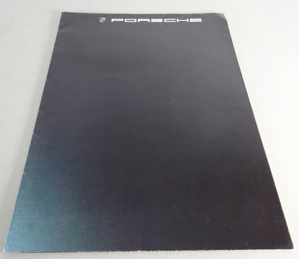 Prospekt / Poster Porsche "Das Modellprogramm" mit 911 / 928 / 944 / 924