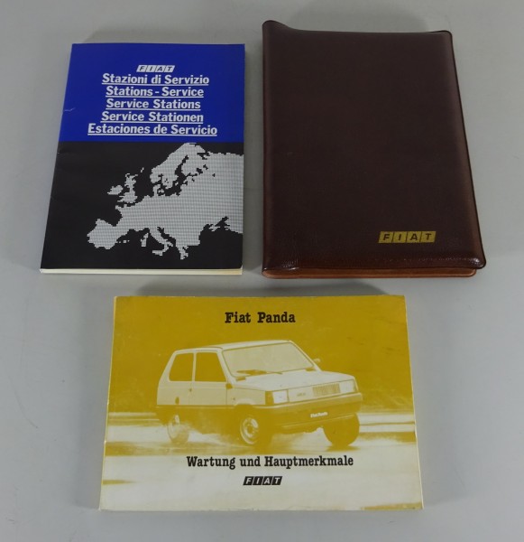 Bordmappe + Betriebsanleitung / Handbuch Fiat Panda 30 / 45 Typ 141 Stand 1979