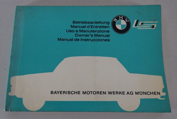 Betriebsanleitung / Handbuch BMW 700 LS Stand 04/1963