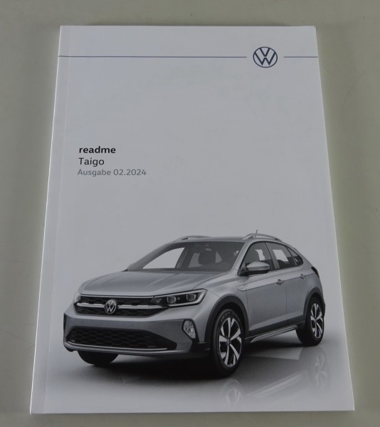 Kurzanleitung / Handbuch / readme VW Taigo Stand 02/2024