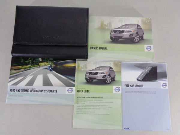 Owner's Manual / Handbook + wallet Volvo XC60 printed 2011