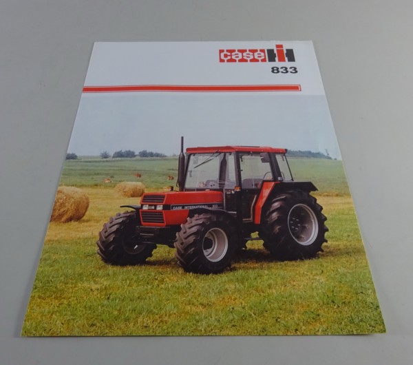 Prospekt/ Datenblatt Case IH 833