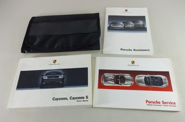 Owner's Manual + Wallet Porsche Cayenne / Cayenne S Typ 948 / 9PA from 02/2005