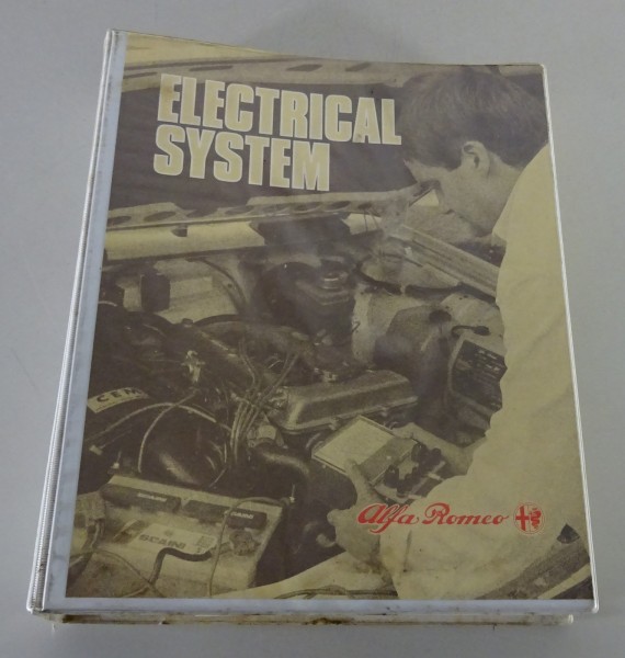 Werkstatthandbuch Elektrik Alfa Romeo GTV / GTV6, Alfetta, Giulietta, Sprint...